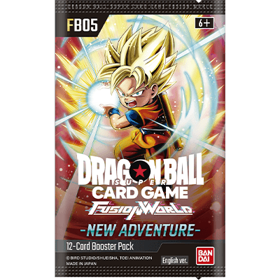 Dragon Ball Super Card Game: Fusion World Booster Pack New Adventure