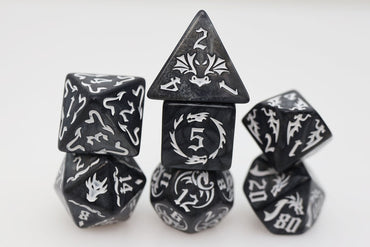 Drake's Flight: Nightmare RPG Dice Set