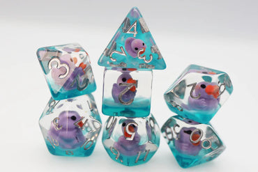 Lovely Duck RPG Dice Set