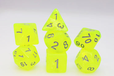 Radioactive Lemonade RPG DICE SET