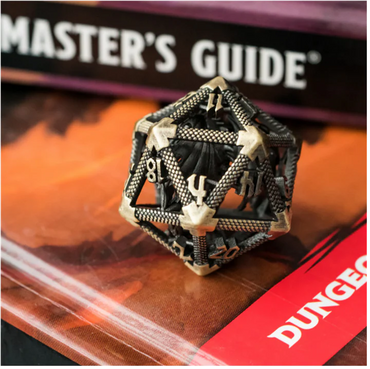 Hollow Dragon Keep D20 - Bronze