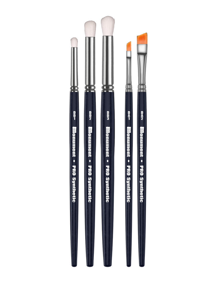 PRO Synthetic Drybrush Set