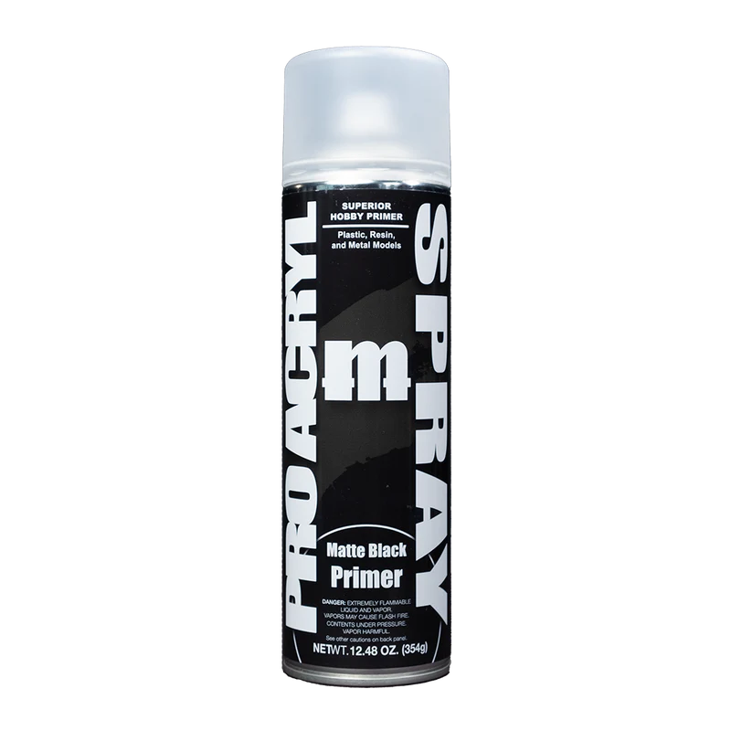 Monument Hobbies Pro Acryl: Matte Black Primer