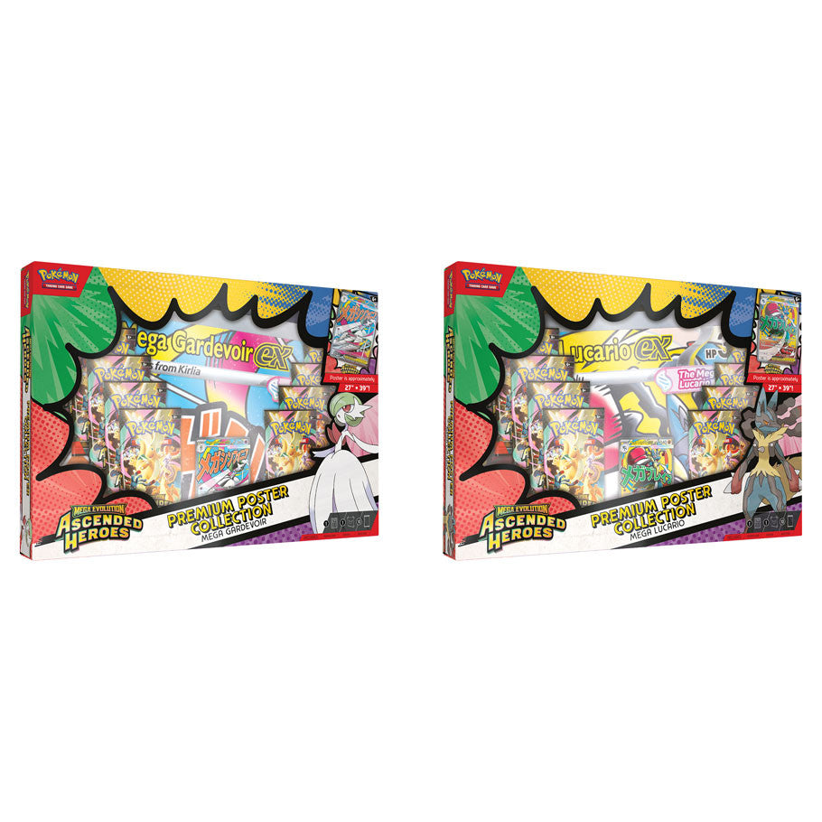 Pokemon TCG: Mega Evolution 2.5 Ascended Heroes Premium Poster Collection