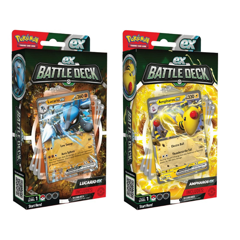 Ampharos ex / Lucario ex Battle Deck