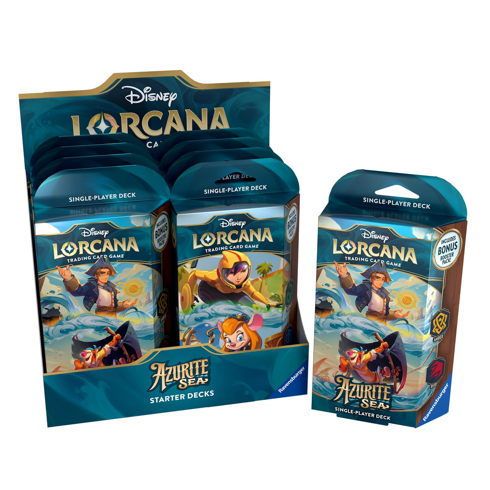 Lorcana: Azurite Sea Stater Decks Genius Reinvented