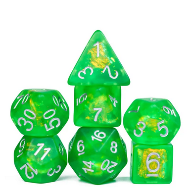 Radioactive Ore RPG Dice Set