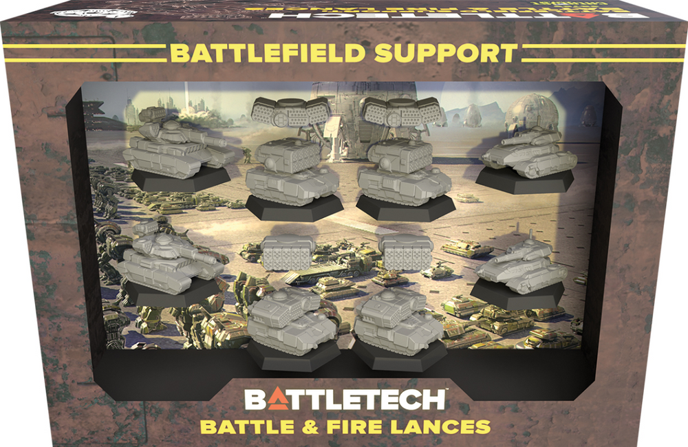 BattleTech: Mercenaries Forcepack - Battlefield Support Battle & Fire Lances