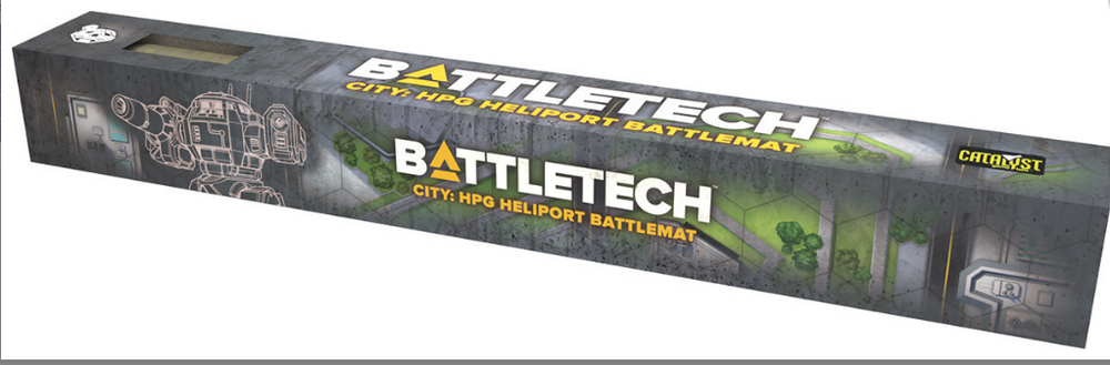 BattleTech: BattleMat - Cities HPG Heliport/Plaza