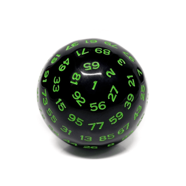 45MM D100 - BLACK OPAQUE WITH GREEN