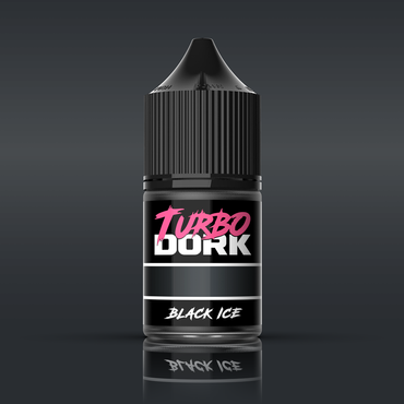 Black ICE Metallic Acrylic Paint 22ml Bottle