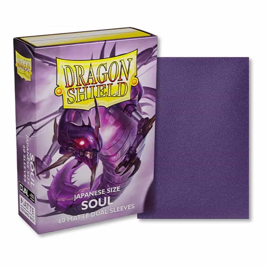 Dragon  Shields Japanese: (60) Dual Matte Metallic Purple: Soul