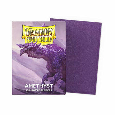 Dragon Shields: (100) Matte Amethyst