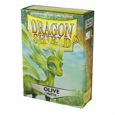 Dragon Shields: (60) Matte Olive