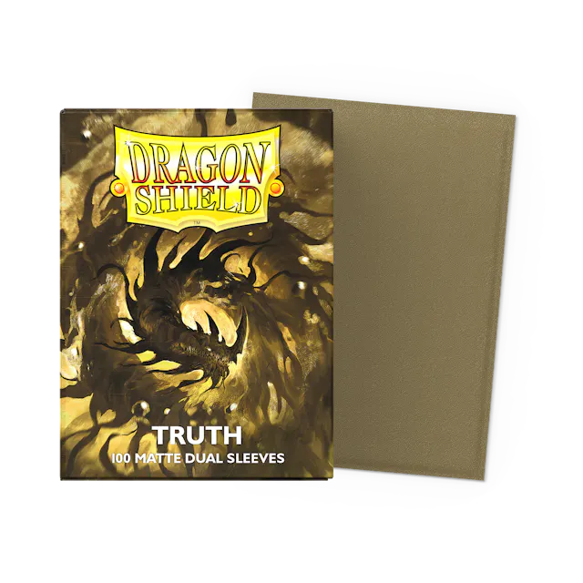 Dragon Shields: (100) Matte Dual Sleeves Truth