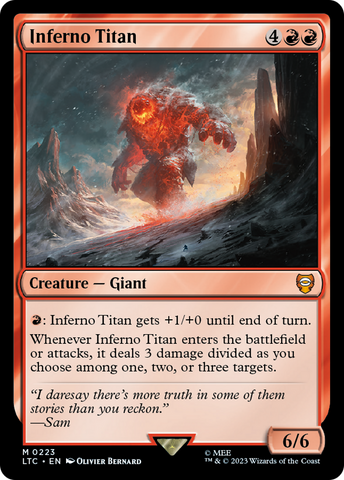 Inferno Titan [The Lord of the Rings: Tales of Middle-Earth Commander]