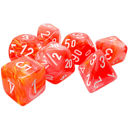 Festive Mega-hedral Dahlia/white Luminary 7-Die Set