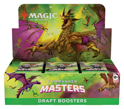 Magic The Gathering Commander Masters Draft Booster Box