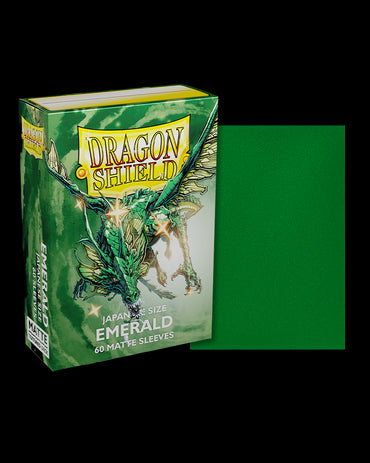 Dragon Shield Japanese (60) Emerald