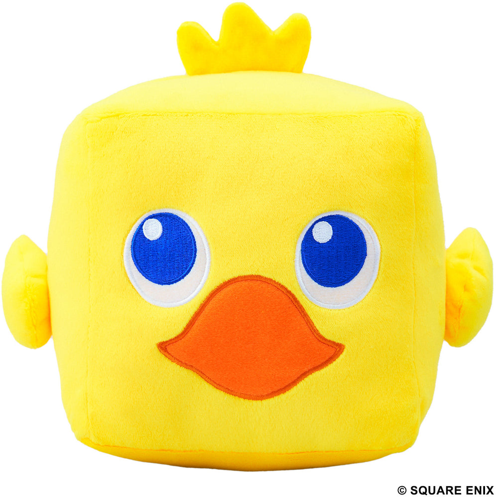 FINAL FANTASY Cube Plush - CHOCOBO M Size (Reissue) / ファイナルファンタジー キューブぬいぐるみ チョコボ Mサイズ (再販)