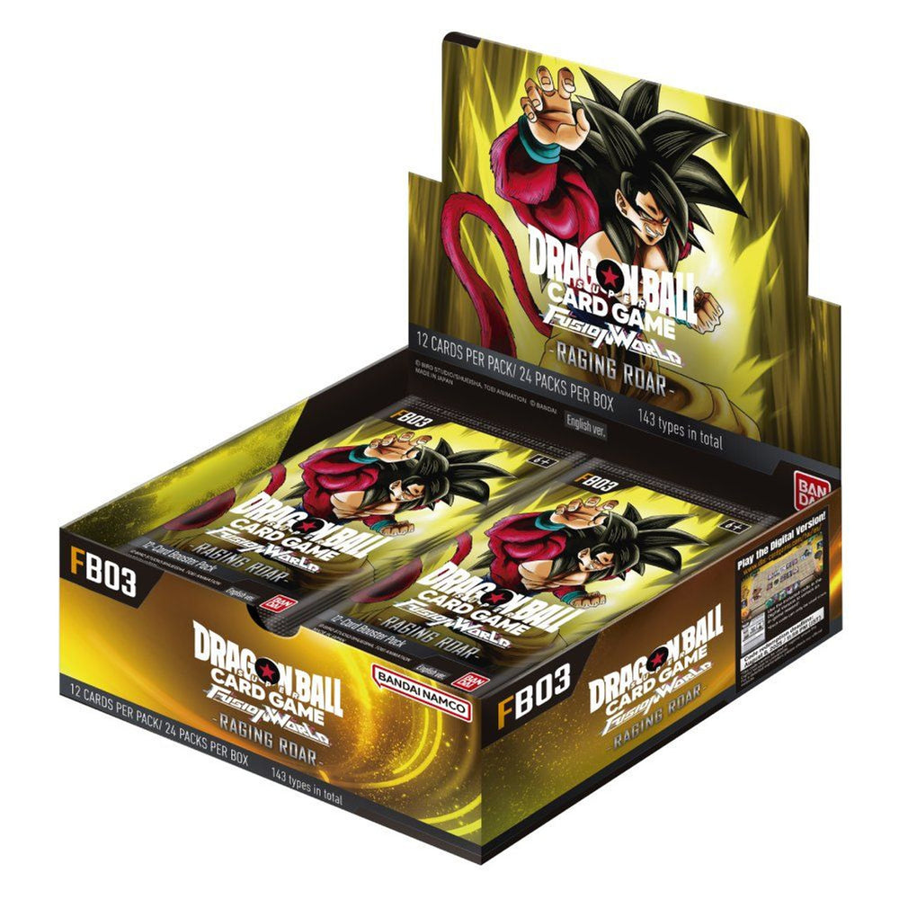 Dragon Ball Super Card game: Fusion World BOOSTER BOX – Raging Roar FB03