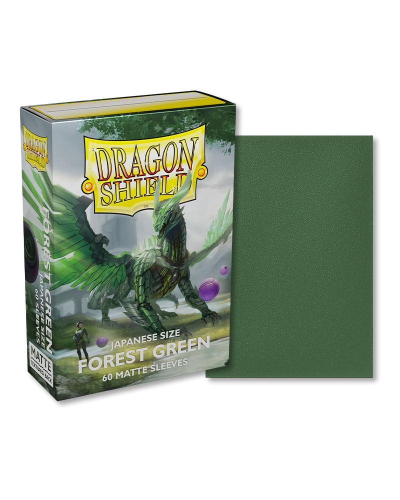 Dragon Shields: Japanese (60) Forest Green