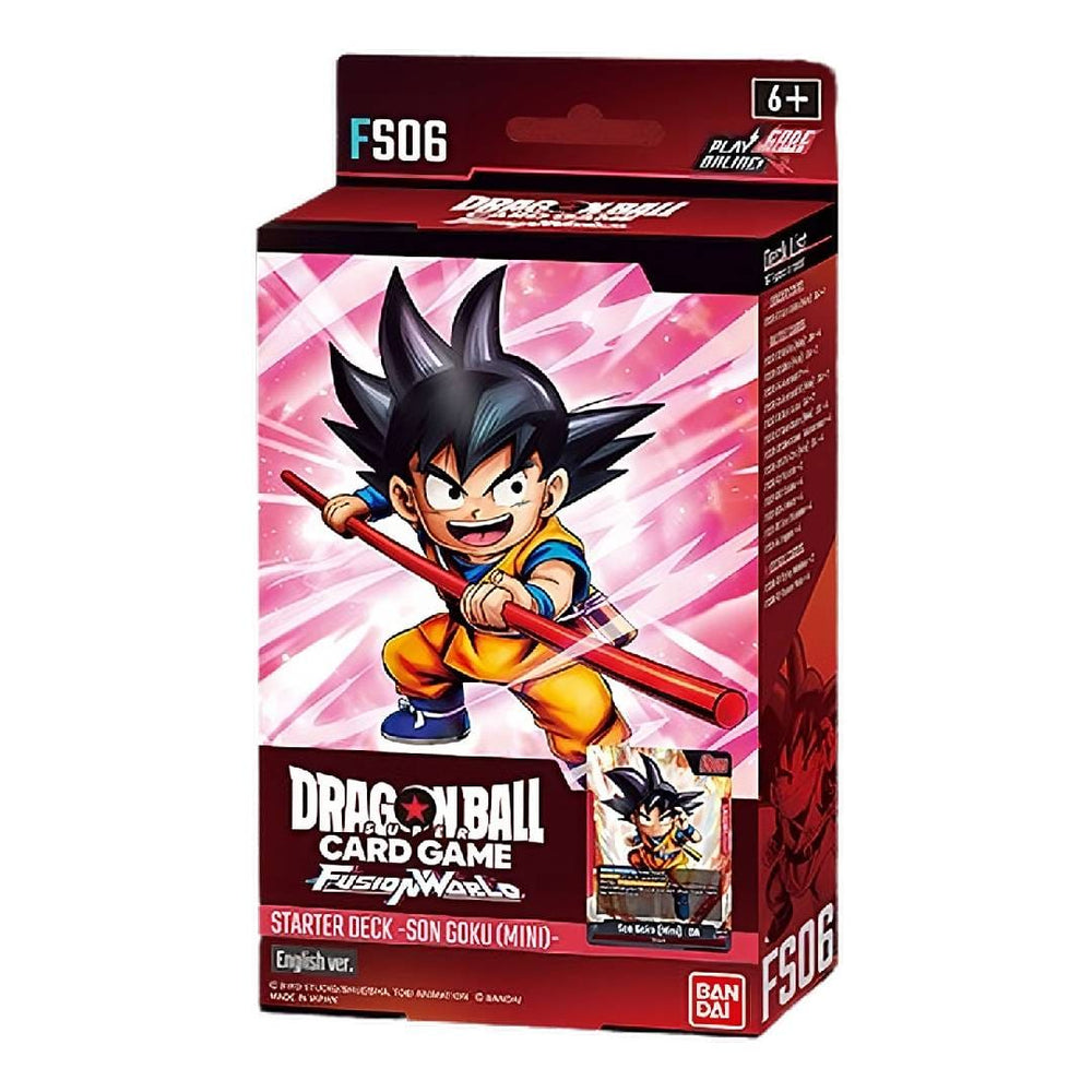 Dragon Ball Super Card Game: Fusion World Starter Deck Son Goku (Mini) FS06