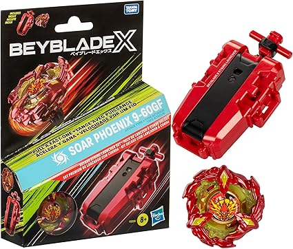 Beyblade X Soar Phoenix 9-60 GF Deluxe Starter Set