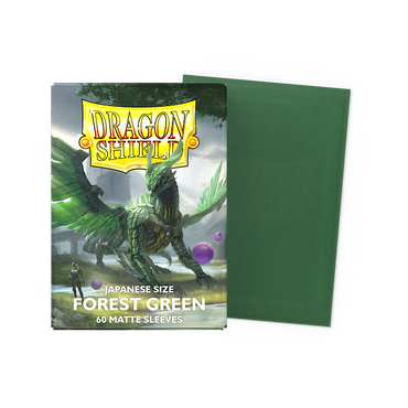 Dragon Shield Japanese: (60) Matte Forest Green