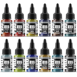 PRO Acryl 1-Step Set #2 twelve 22 ml paint bottles