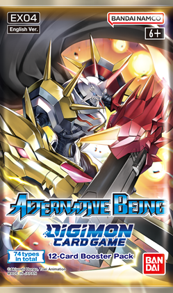 Digimon Card Game: Alternative Being Booster Pack