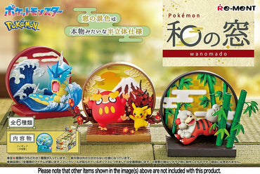 Pokemon Re-Ment: Japanese Style Window: 1PCS