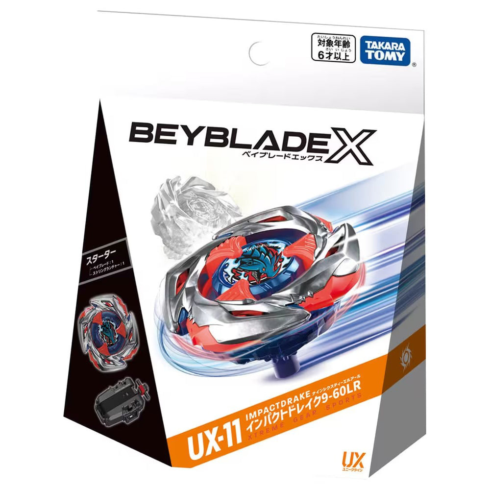 BeyBlade X: UX-11 Starter Impact Drake 9-60LR