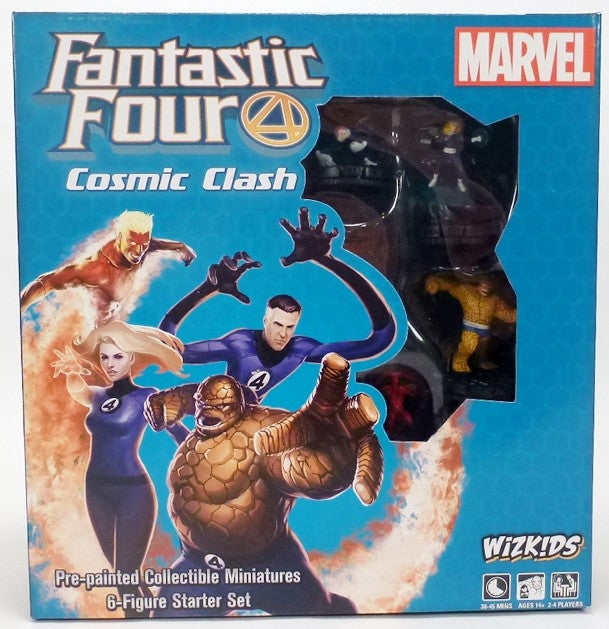 Marvel HeroClix: Fantastic Four Cosmic Clash Starter Set (6-Figure Starter Set)