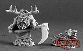 Dwarf Druid and Badger