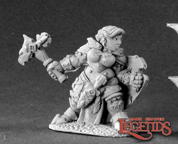 Nalila Goldhammer, Female Dwarf Paladin
