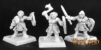 Shield Maidens(9), Dwarf Adept