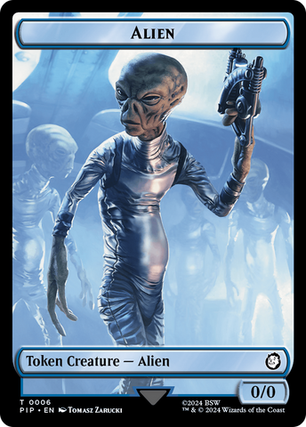 Food (0014) // Alien Double-Sided Token [Fallout Tokens]