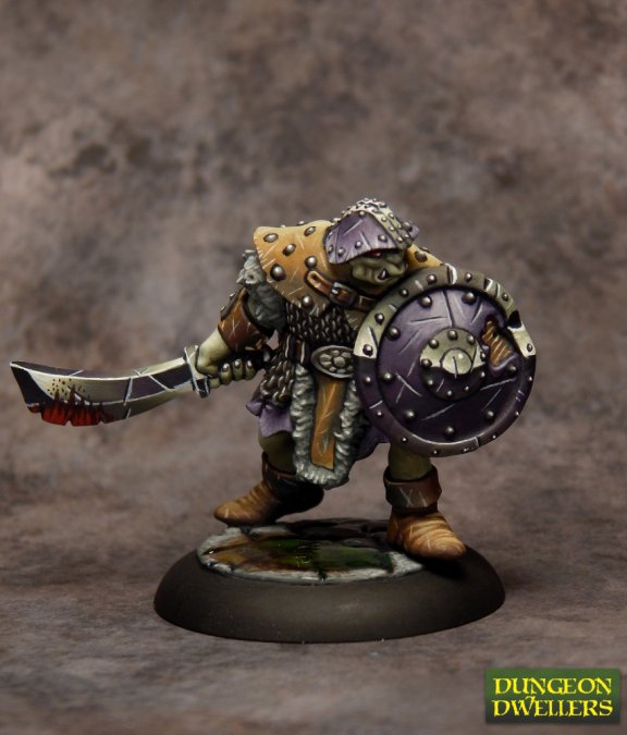 Orc Warrior of the Ragged Wound Tribe