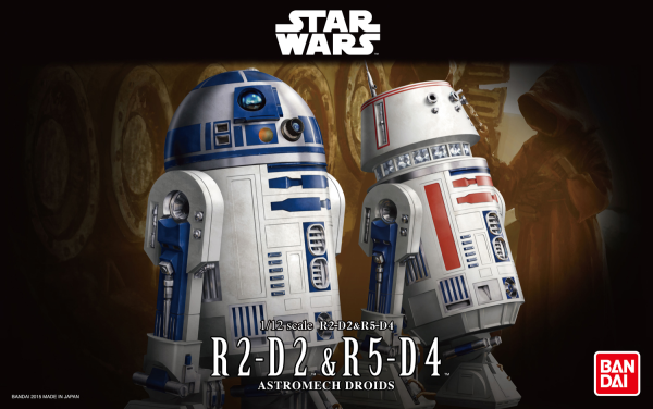 1/12 R2-D2 & R5-D4