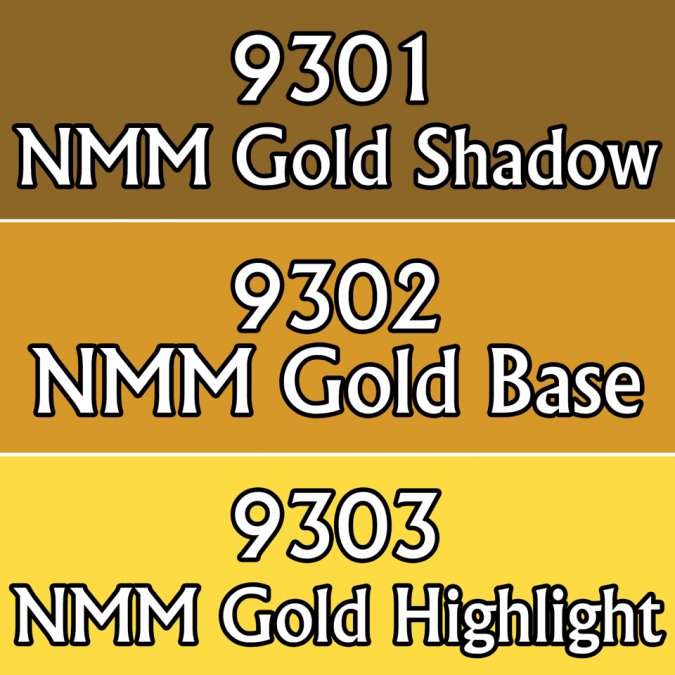 NMM Gold Colors