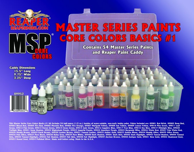 Master Series Paints Core Colors Basics #1