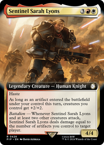 Sentinel Sarah Lyons (Extended Art) [Fallout]