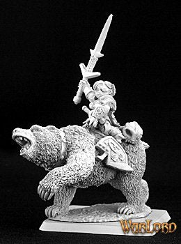 Ursula, Dwarven Bear Rider Captain
