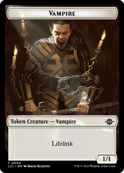 Vampire // Bat Double-Sided Token [The Lost Caverns of Ixalan Tokens]