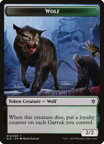 Wolf [Throne of Eldraine Tokens]