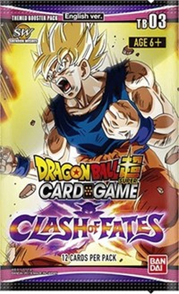 Dragon Ball Super: Clash of Fates Themed Booster Pack