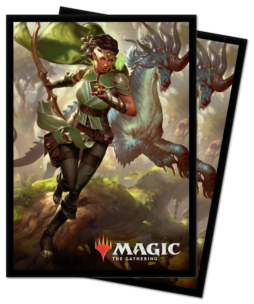 IKORIA: LAIR OF BEHEMOTHS "VIVIEN, MONSTER'S ADVOCATE" DECK PROTECTORS FOR MAGIC: THE GATHERING (100 CT.)