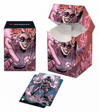 Innistrad Midnight Hunt: "Reckless Stormseeker" PRO 100+ DECK BOX FOR MAGIC: THE GATHERING