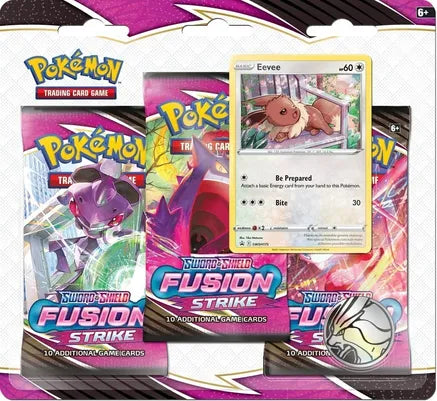 Pokemon Fusion Strike 3-Pack Blister